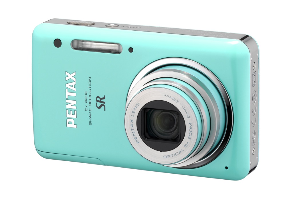 Pentax Optio S1 in Mintgrün